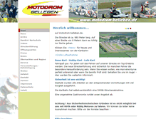 Tablet Screenshot of motodrom-belleben.de